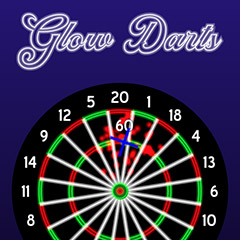 Glow Darts gameplay